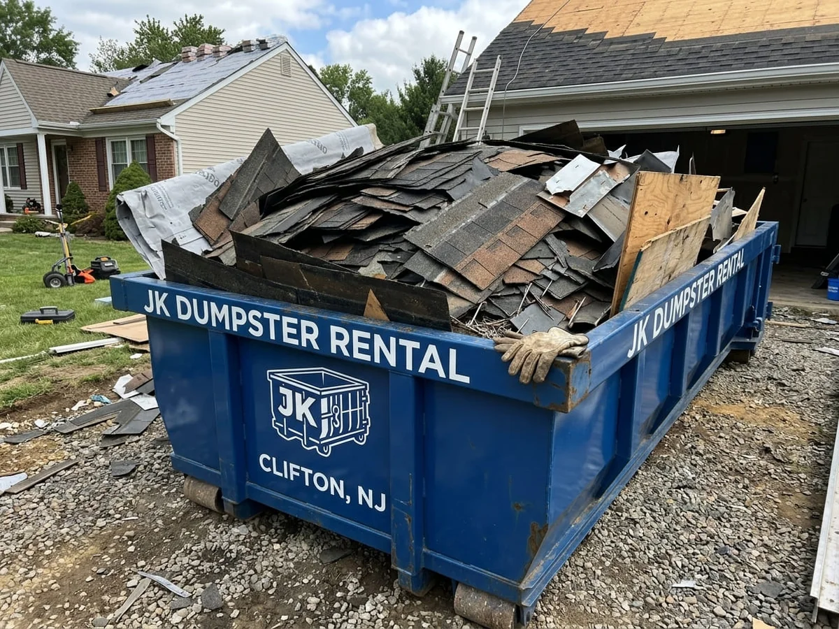 Roofing Dumpster Rental in Clifton, NJ