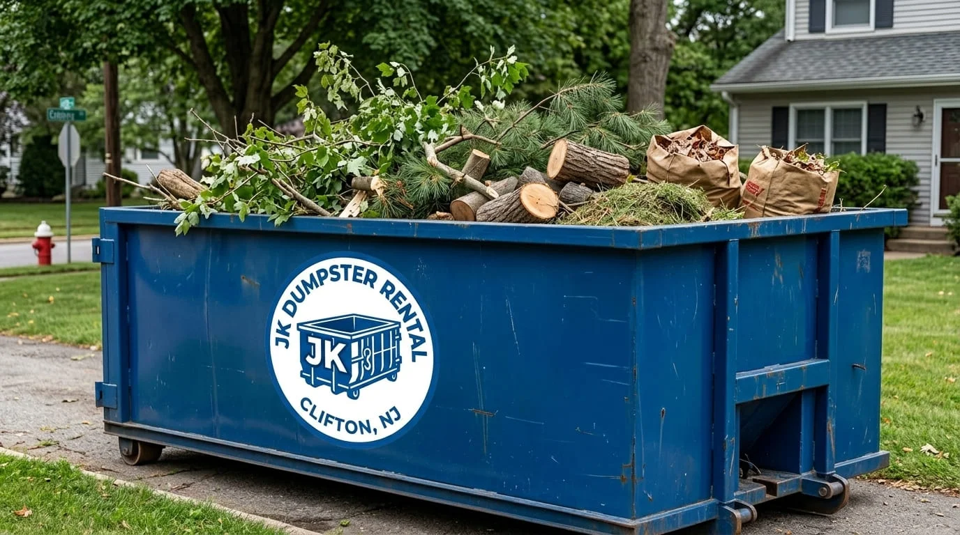 Yard Waste Dumpster Rental Clifton NJ